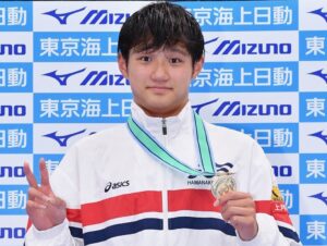 夏季ジュニアオリンピック　４００ｍ個人メドレー優勝！